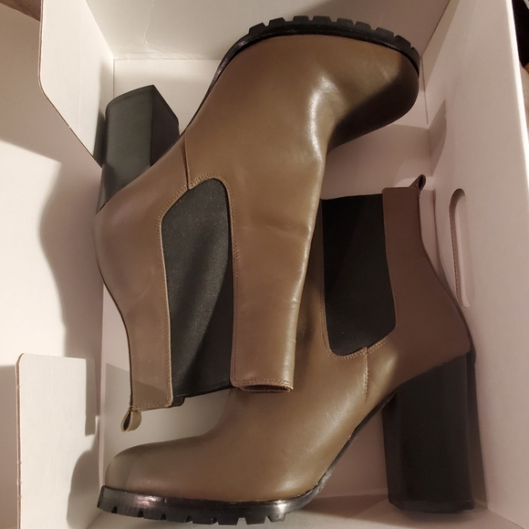 Coach Shoes - NEW COACH LEATHER HEEL BOOTS